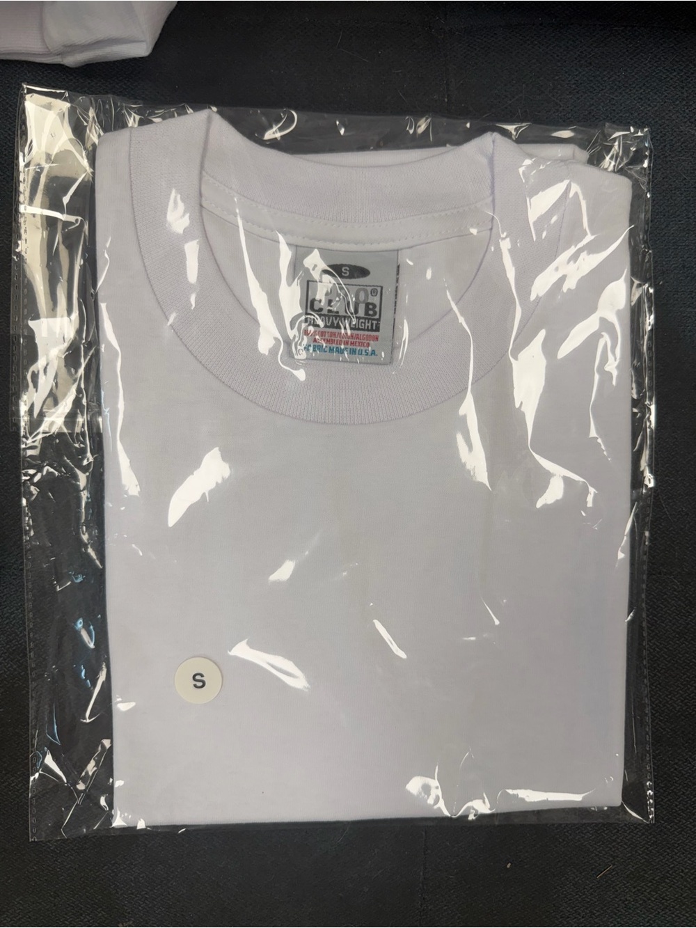 Pro Club White Short Sleeve Crew Neck T-Shirt